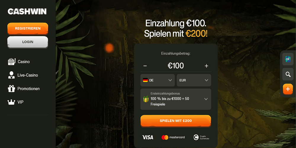Cashwin Online Casino